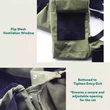 Load image into Gallery viewer, Flip Mesh Ventilation Window Of The Cuddle Carrier Backpack | MissyMoMo