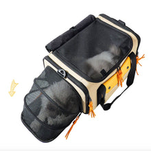 Load image into Gallery viewer, Cat Inside Breathable and Expandable Cat Carrier for Flying | MissyMoMo
