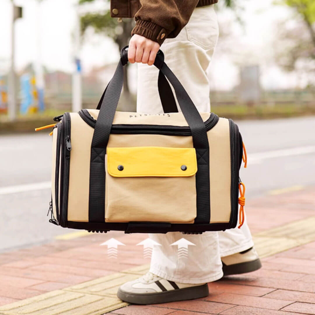 Stylish Expandable Airline-Approved Cat Carrier | MissyMoMo