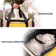 Load image into Gallery viewer, Features of Stylish Expandable Cat Carrier for Flying | MissyMoMo
