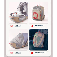 Load image into Gallery viewer, Petstar Expandable Cat Backpack | Pet Carrier | MissyMoMo
