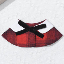 Load image into Gallery viewer, Plaid Cat Bib | Cat Accessories | Cat Collar | MissyMoMo