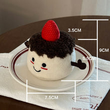 Load image into Gallery viewer, Cute Plush Strawberry Cake Catnip Toy with Squeaker | MissyMoMo