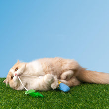 Load image into Gallery viewer, Cat Playing with Pufferfish Fishing Teaser Set | Cat Toys | MissyMoMo