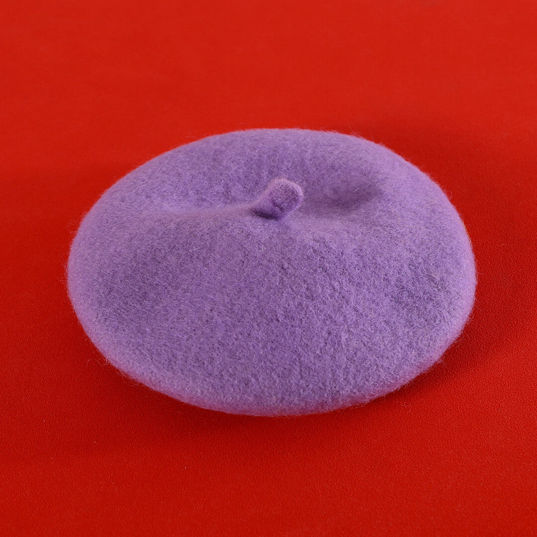 Purple Beret Hat for Cats | MissyMoMo