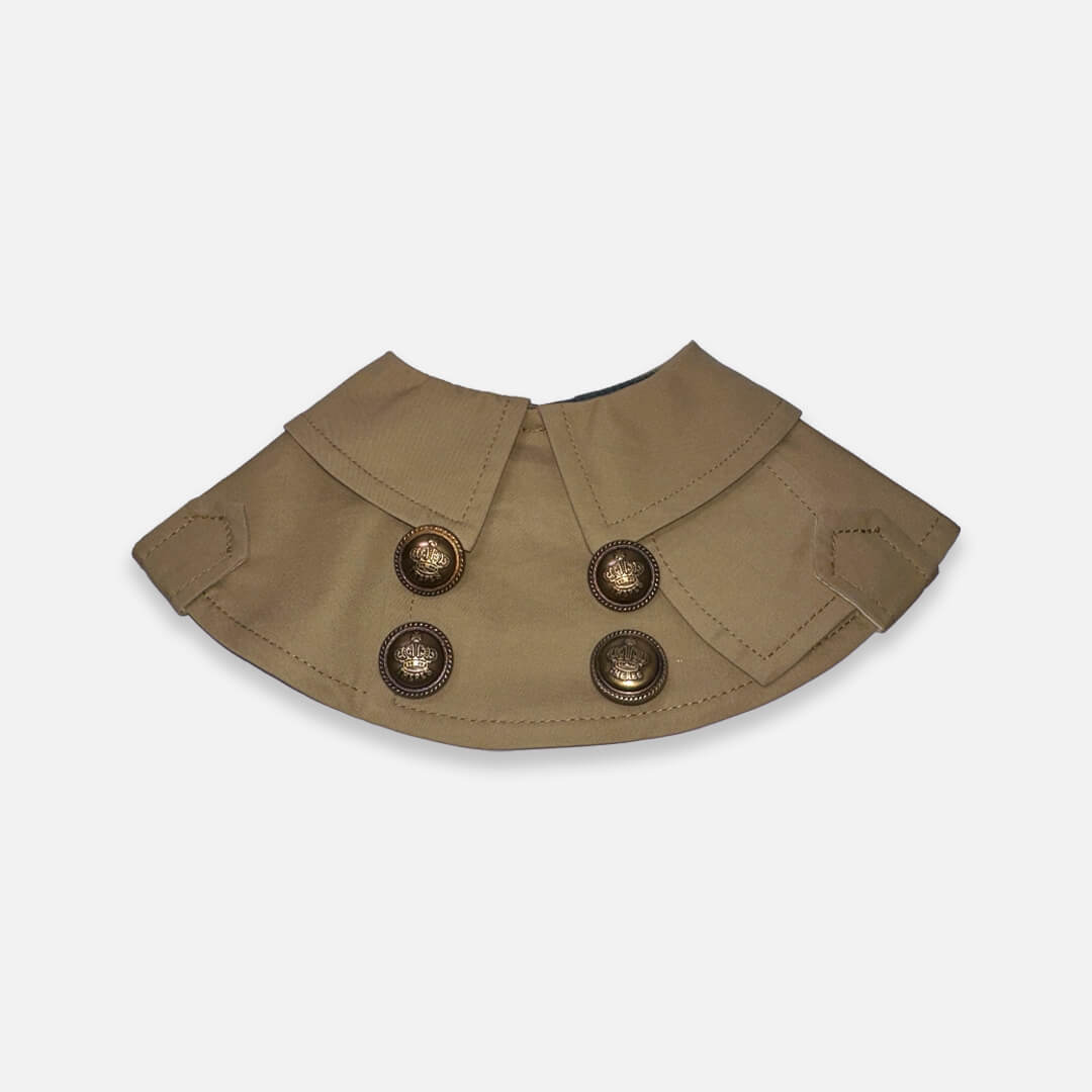 Purberry Cat Bib | Trench Coat Cat Bib | MissyMoMo