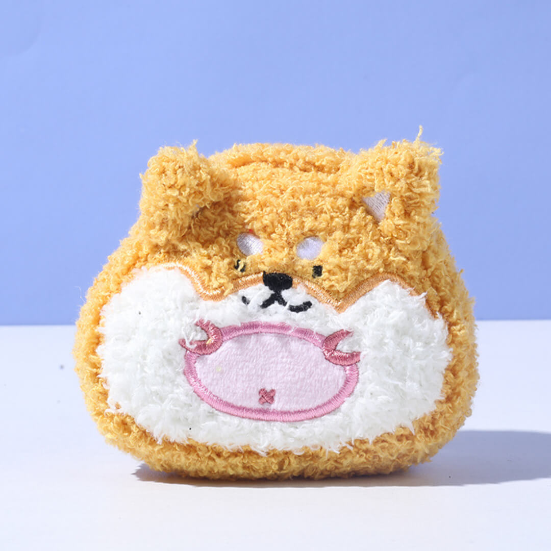 Cute Shiba Squeaky Plush Toys for Cats & Kittens | MissyMoMo