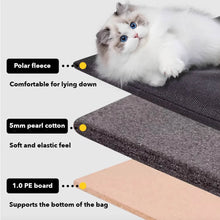 Load image into Gallery viewer, Polar Fleece Layers for Comfort in Cat Backpack | MissyMoMo