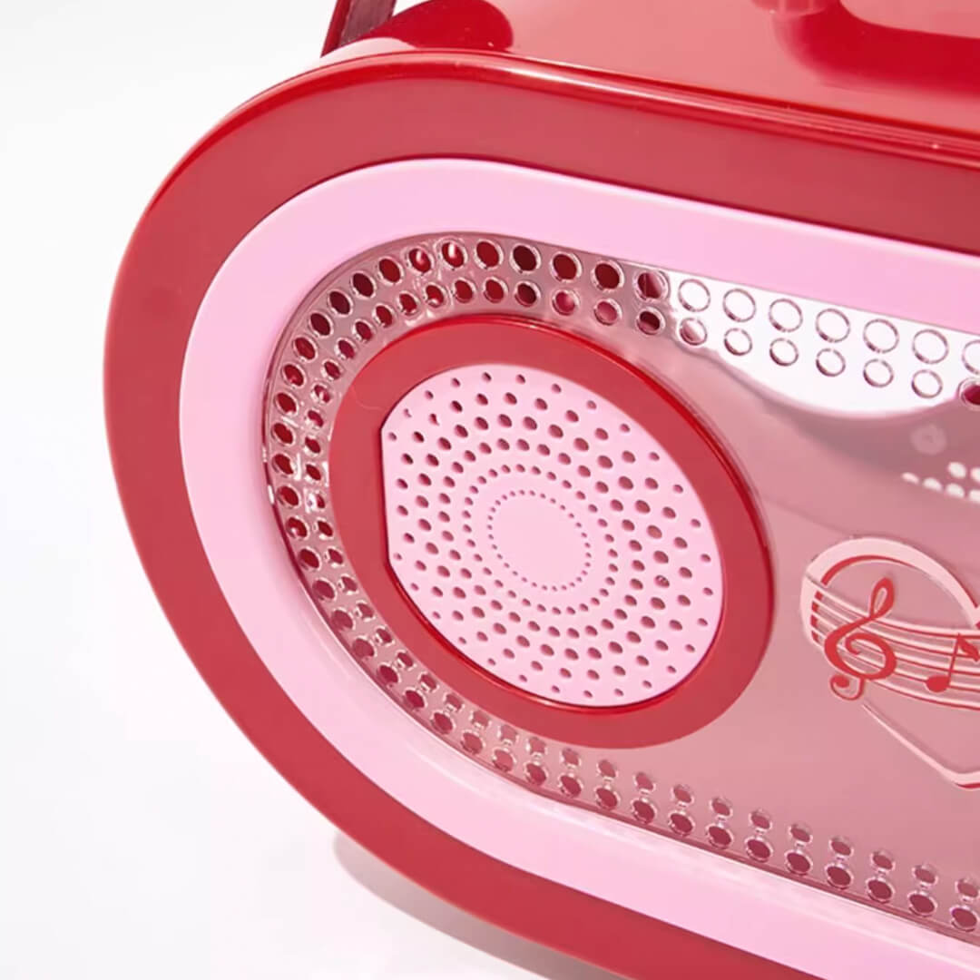 RadioMoMo Vintage Retro Red Hard Cat Carrier | MissyMoMo