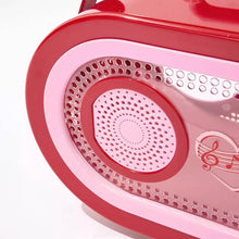 Load image into Gallery viewer, RadioMoMo Vintage Retro Red Hard Cat Carrier | MissyMoMo
