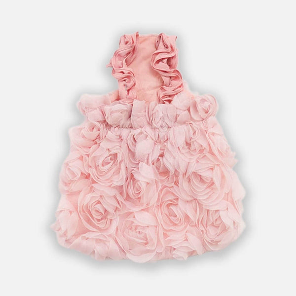 Pink Rose Cat Dress | Floral Rose Cat Dress | MissyMoMo