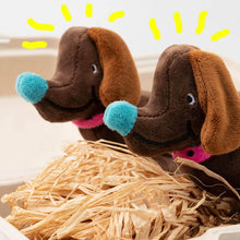 Load image into Gallery viewer, Sausage Dog Plush Catnip Toy for Cats | MissyMoMo

