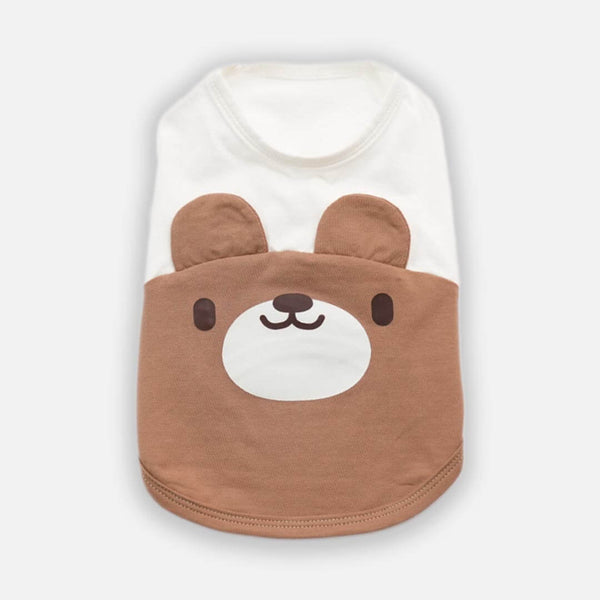 Brown Teddy Bear Cat Vest | Cute Cat Vest | MissyMoMo