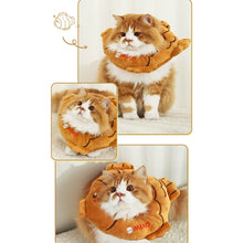 Load image into Gallery viewer, Cat in Taiyaki Elizabethan Collar | Pet Medical Collars | MissyMoMo
