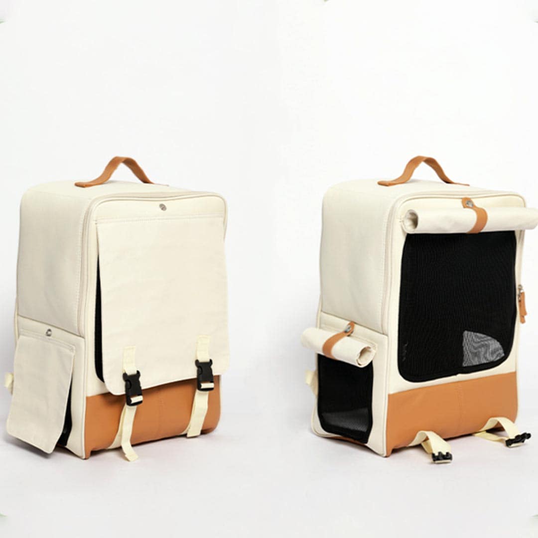 Tinypet Cat Backpack With a Large Mesh Window| MissyMoMo