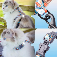 Load image into Gallery viewer, TouchCat Cat Harness & Leash Set for Walking | H-Style Cat Harness | MissyMoMo