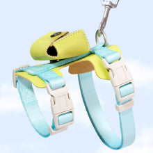 Load image into Gallery viewer, TouchCat Turquoise H-Style Cat Harness &amp; Leash Set | MissyMoMo
