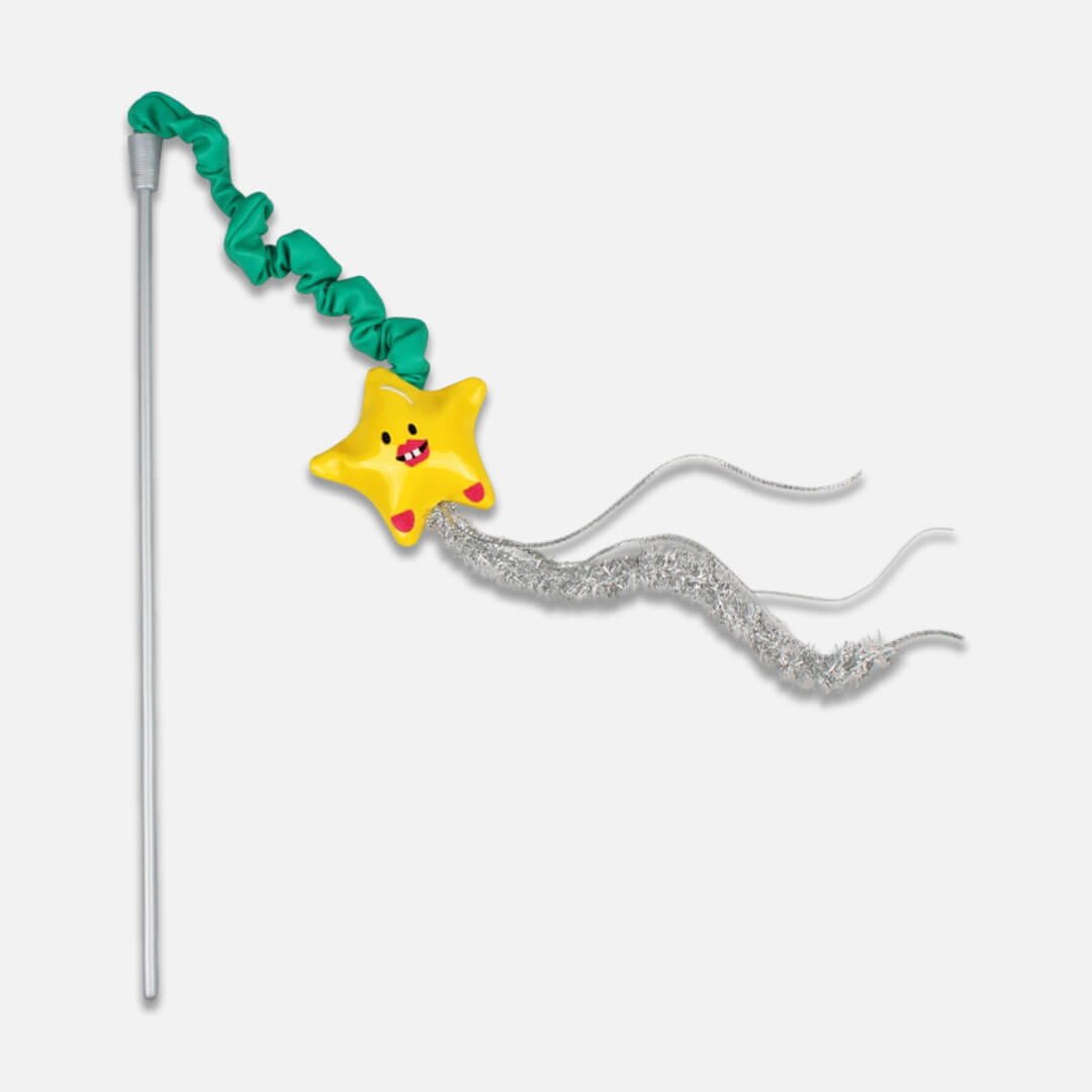 Twinkle Cat Wand Toy | Funny Toy for Bored Cats | MissyMoMo