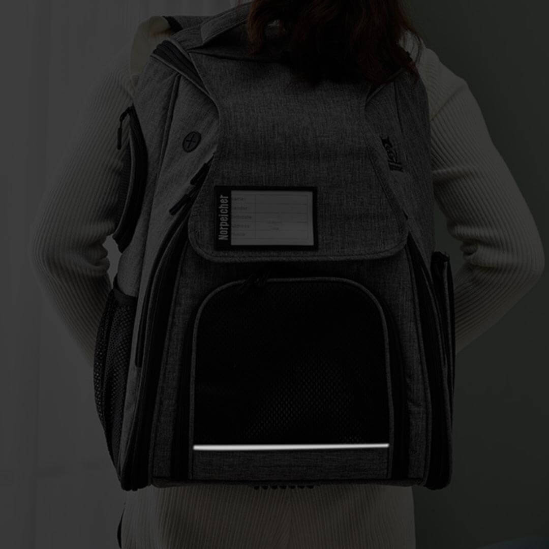 Urban Wanderer Cat Backpack | Soft Cat Carrier | MissyMoMo