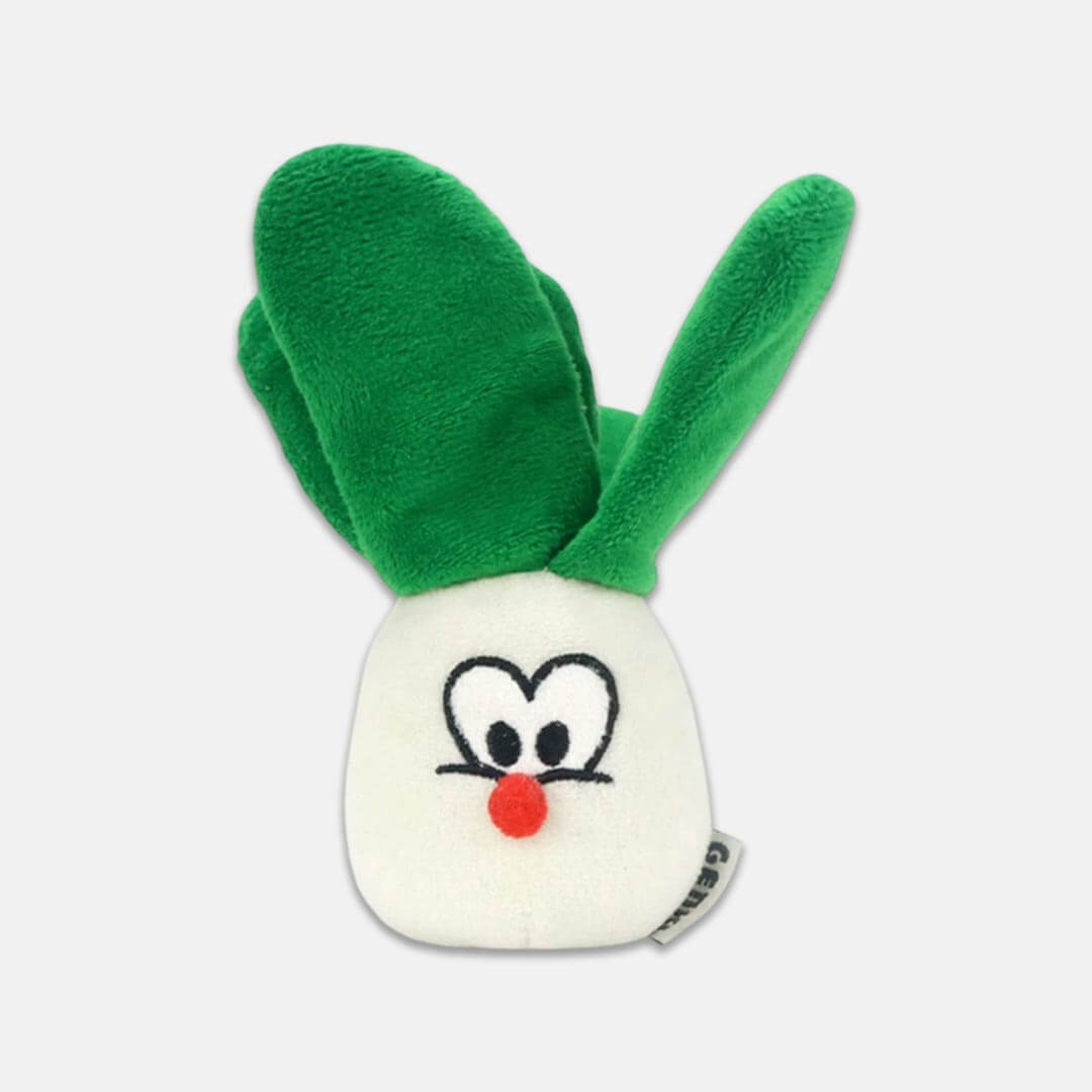 Crispy Radish Catnip Toy with Crinkle Paper | Soft Plush Cat Toy | MissyMoMo