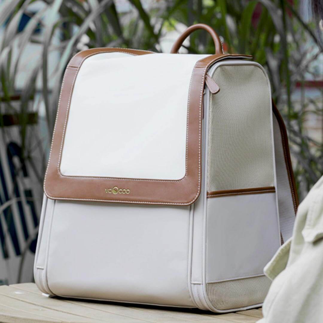 Voocoo Cat Backpack | Cat Carrier for Travel | Leather Pet Carrier | MissyMoMo