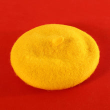 Load image into Gallery viewer, Yellow Beret Hat for Cats | MissyMoMo