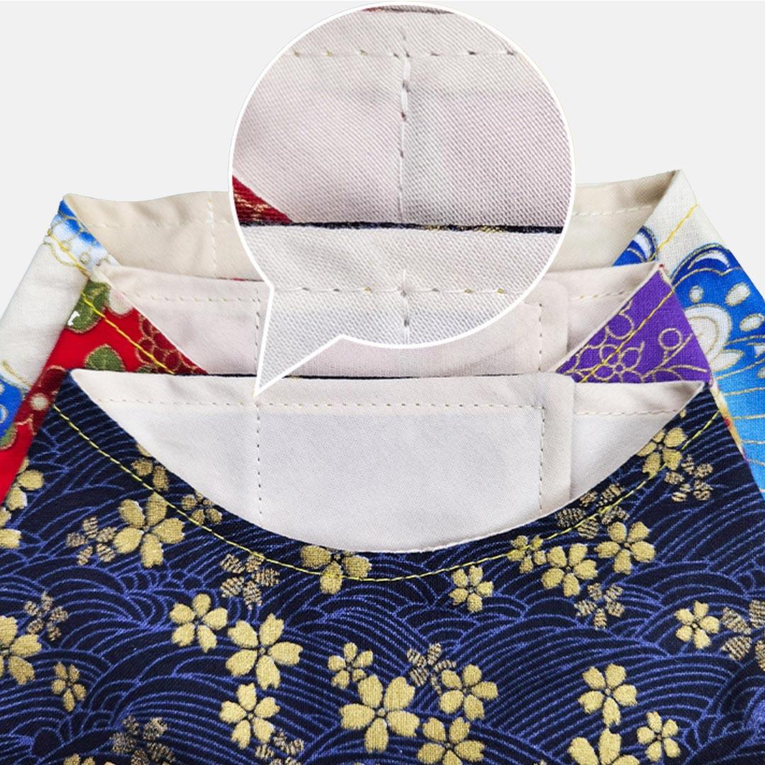 Detailed View of Kimono Harness Velcro Straps | MissyMoMo