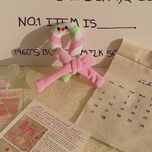 Load and play video in Gallery viewer, Candy Cane Catnip Toy | Cute Toy for Cats &amp; Kittens | MissyMoMo
