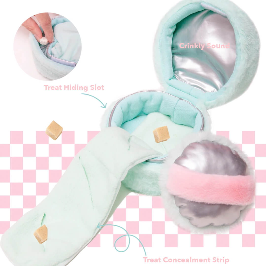 Compact Powder Snuffle Toy for Cats & Kittens | MissyMoMo