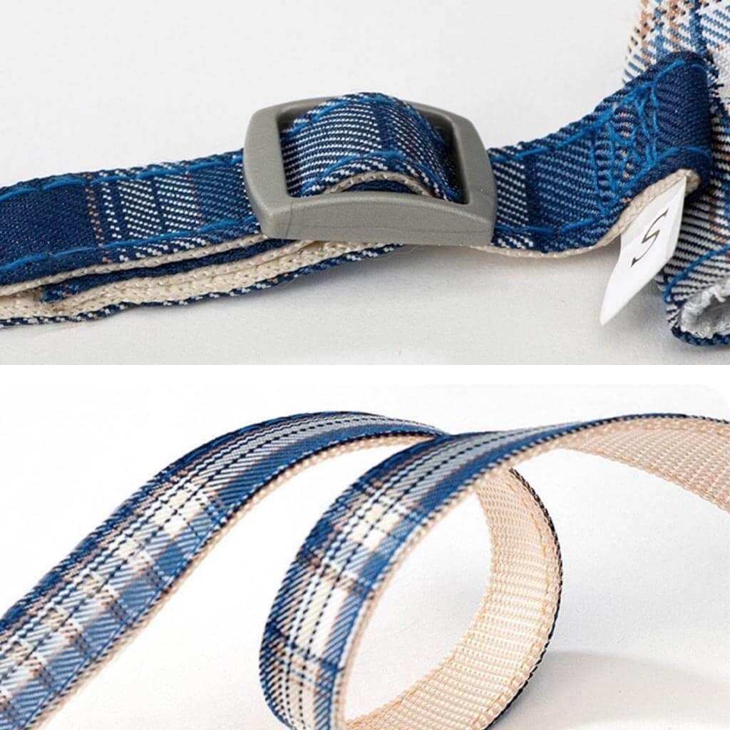 Fuji Cat Harness Fabric and Buckle | MissyMoMo