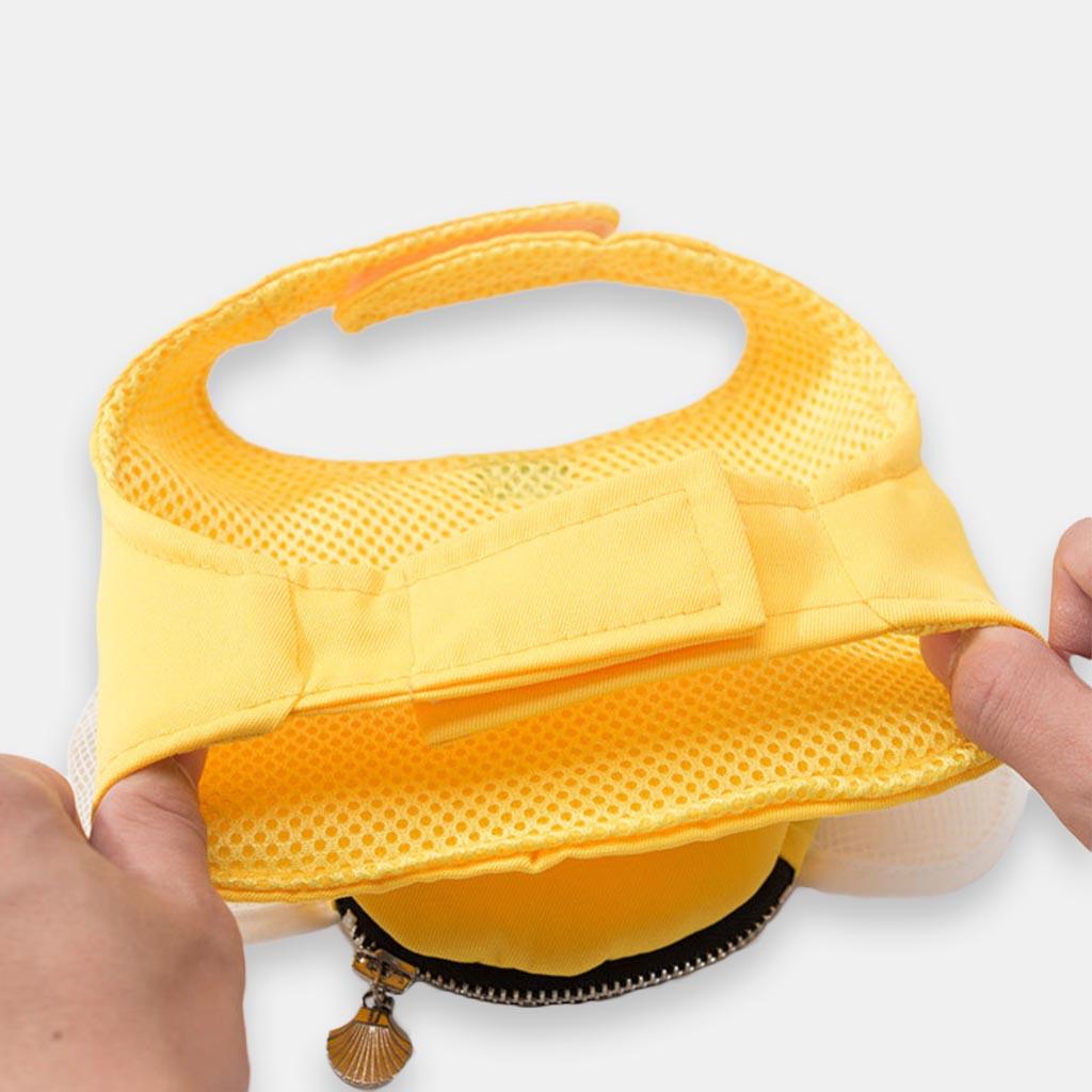 Honeybee Cat Harness Showing Adjustable Fit and Velcro Closure | MissyMoMo