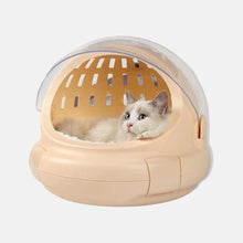 Load image into Gallery viewer, PSM Spaceship Cat Carrier | Hard Cat Travel Carrier | MissyMoMo