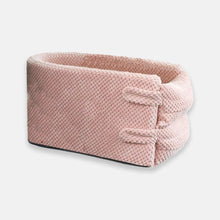 Load image into Gallery viewer, Purry Cat Car Seat Carrier In Pink Fabric | MissyMoMo

