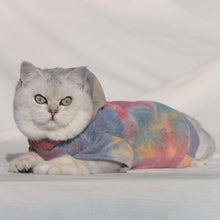 Load image into Gallery viewer, Hypurr Tie Dye Cat Hoodie II | Cat with Clothes | MissyMoMo
