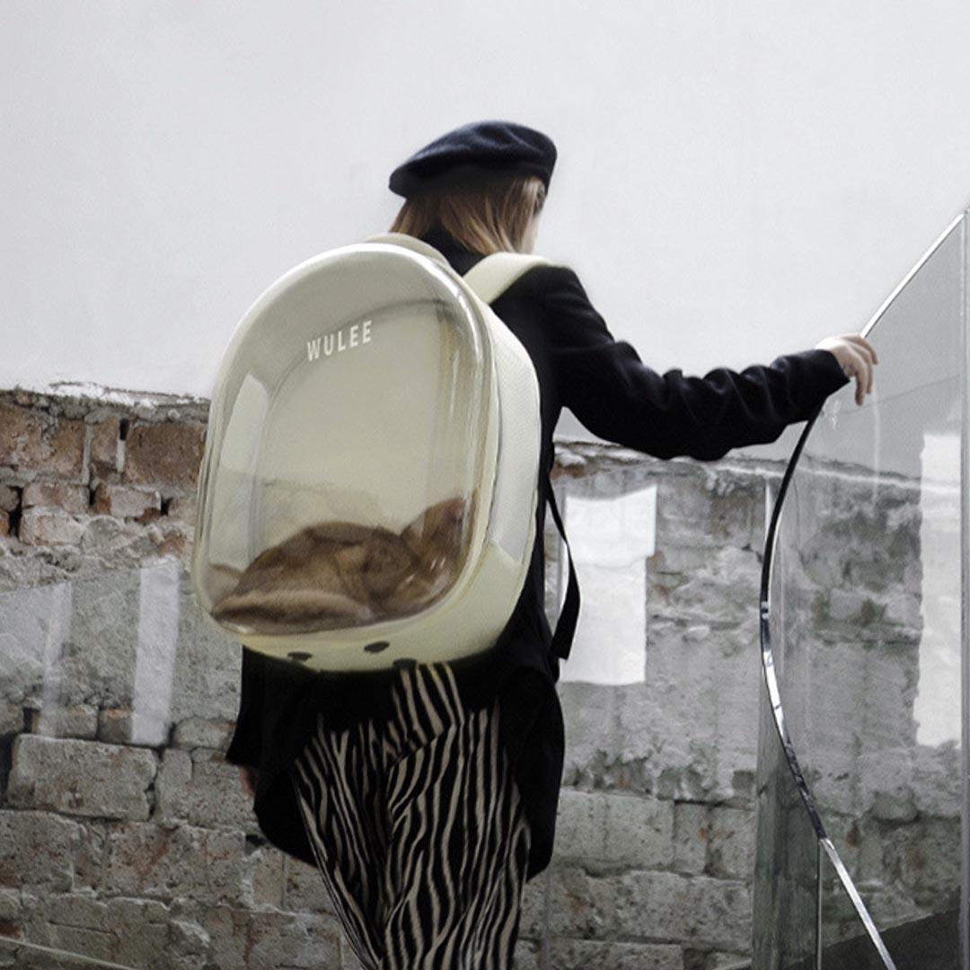 Wulee Clear Bubble Cat Backpack | Travel Carrier For Cats | MissyMoMo